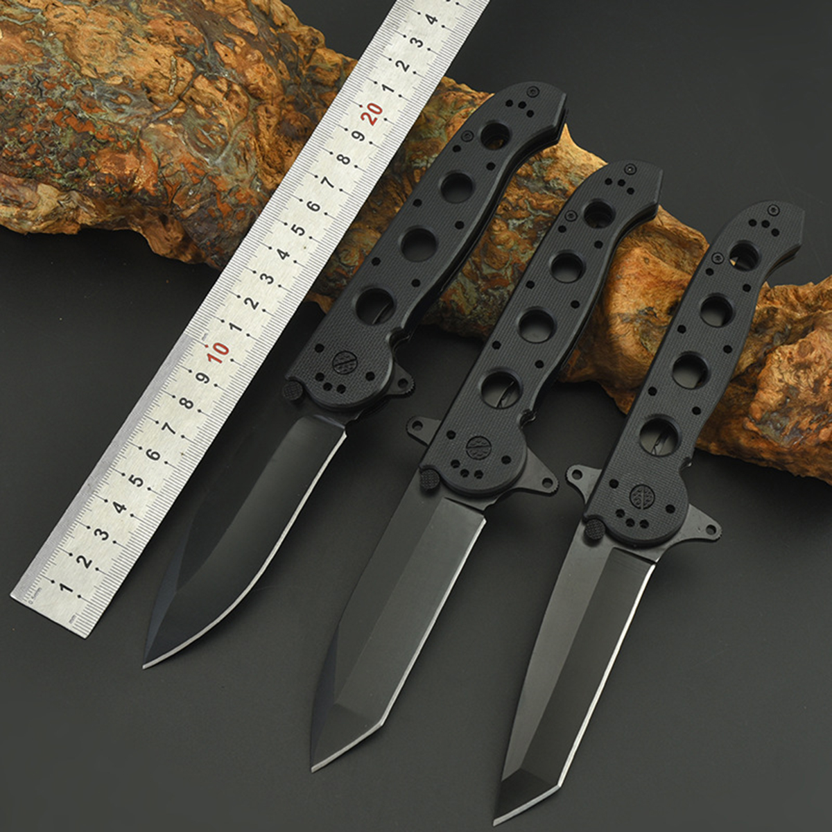 Everyday Carry (Edc) Knife - Pocket Knife Outdoor Survival Camping Hunting