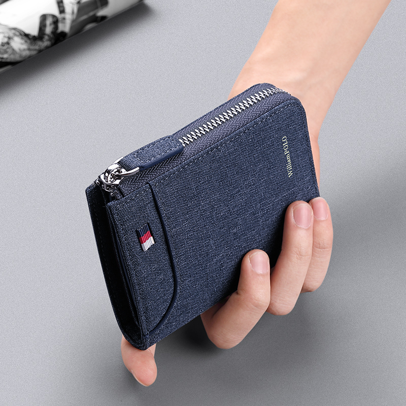 Edc Carry Card - Men's casual wallet short, personalized card