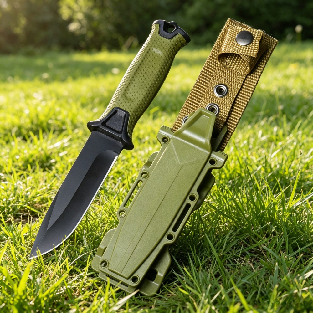 Everyday Carry (Edc) Knife - G1500 Outdoor Survival Fixed Blade Knife