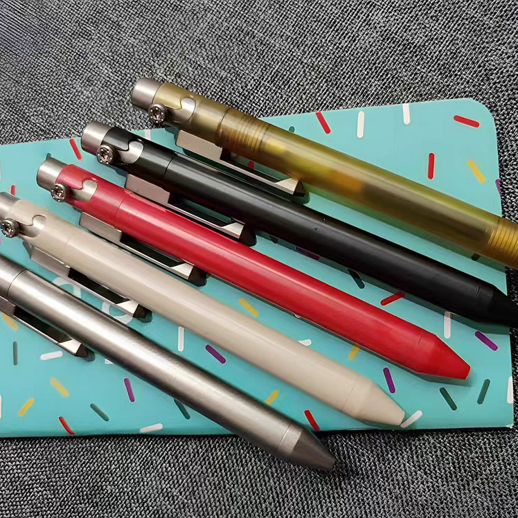 Edc Carry Pen - Everyday Carry Click Pen, 5 Material