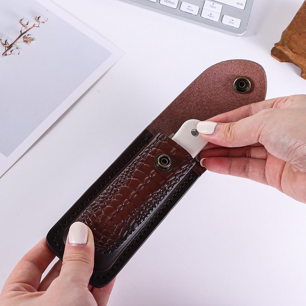 Cowhide Leather Sheath for Fol - Edc Everyday Carry Knives recensione e prezzo