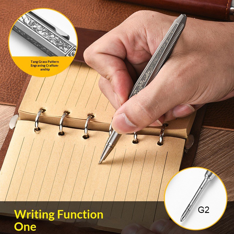Titanium Alloy Carving Printed - Pen Tactical Glass recensione e prezzo