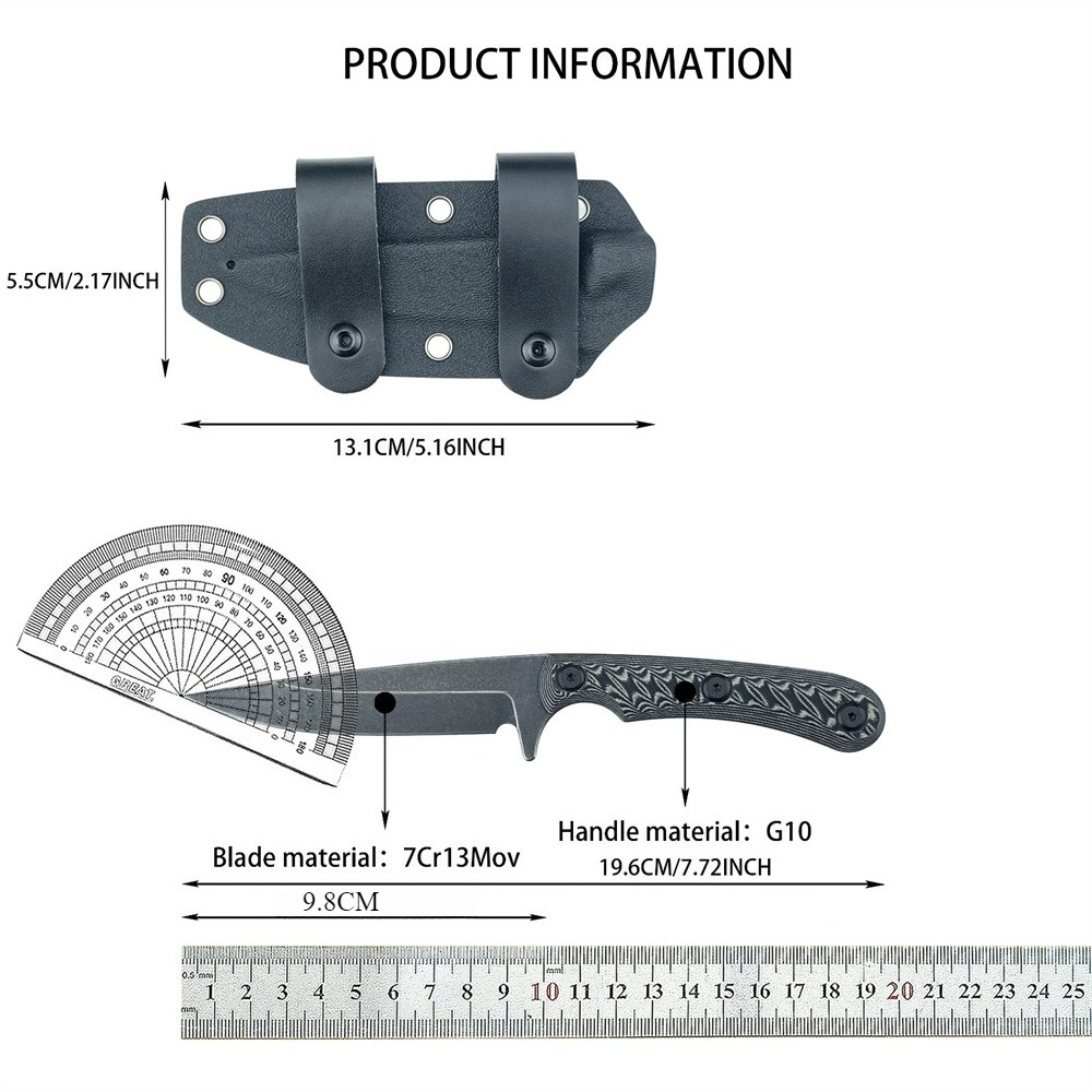 Full Tang Fixed Blade Knives 7 - Everyday Carry (Edc) Knife recensione e prezzo