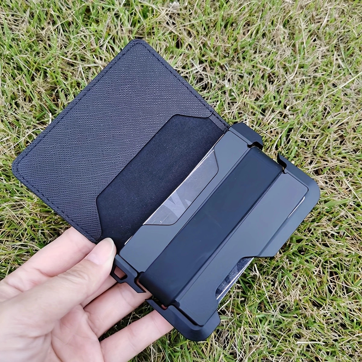Men Smart Metal EDC Wallets wi - Edc Carry Card recensione e prezzo