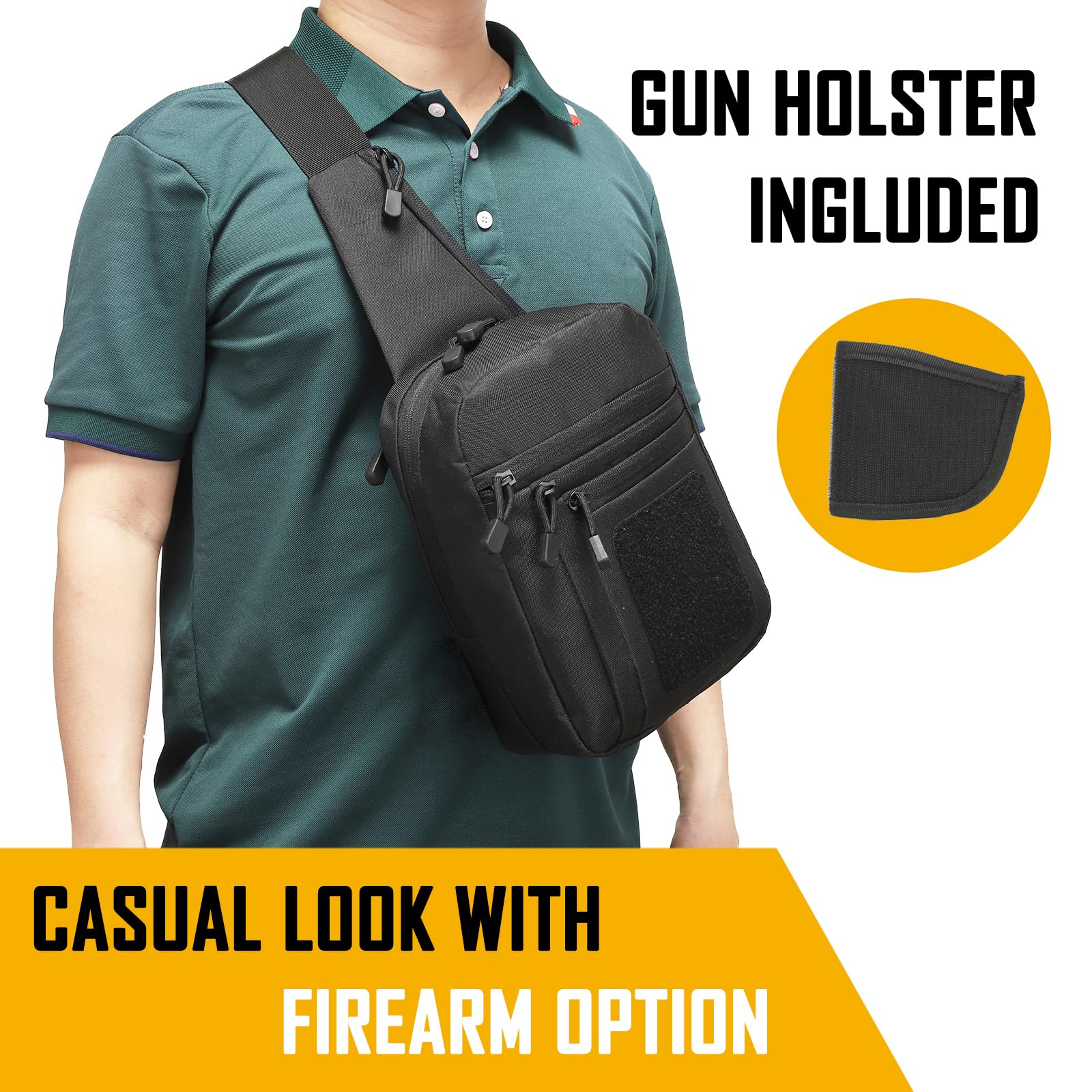 Concealed Carry Crossbody Bag  - Edc Carry Gun recensione e prezzo