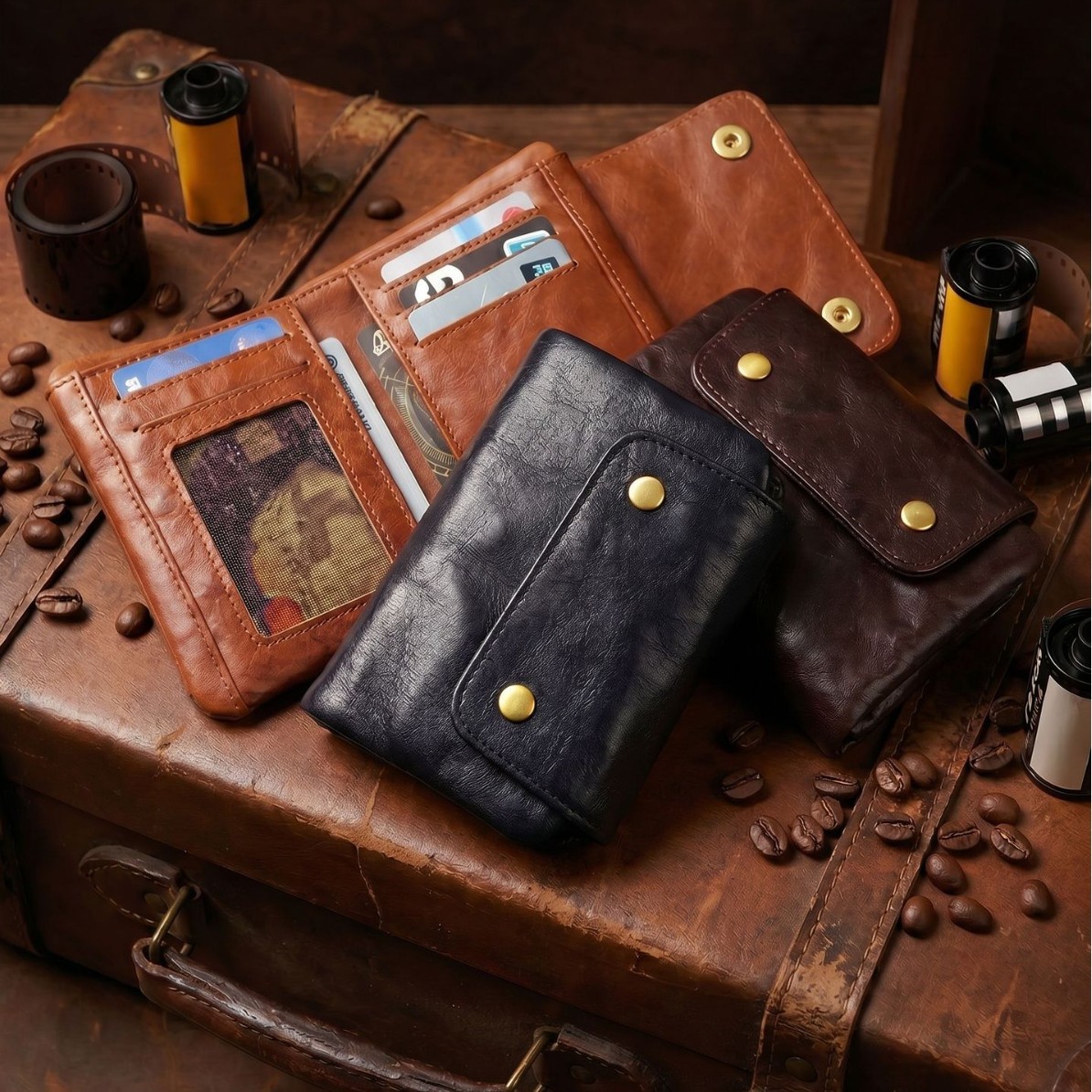 Vintage Full-Grain Leather Sna - Edc Carry Card recensione e prezzo