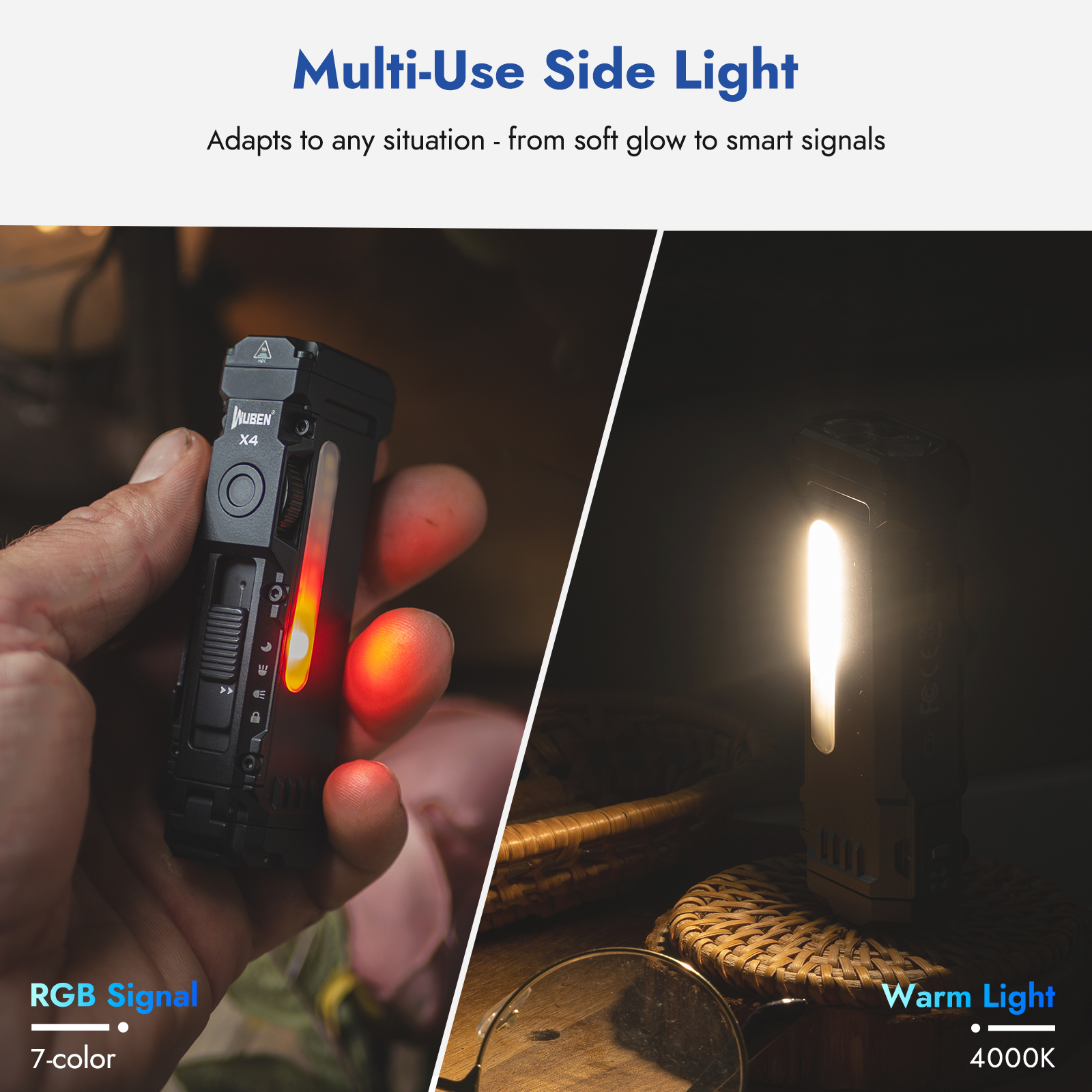 WUBEN X4 & G5 EDC Flashlight B - Edc Every Day Carry おもちゃ recensione e prezzo