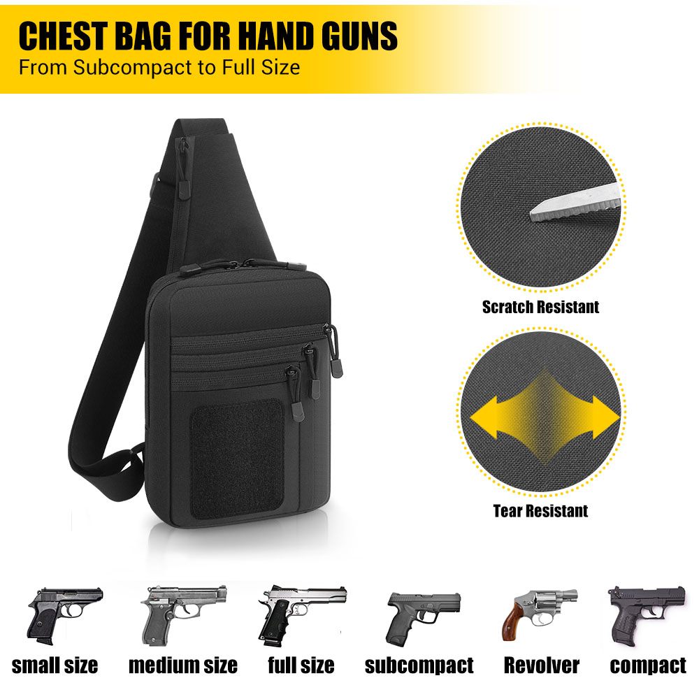 Tactical Pistol Gun Bag Concea - Edc Carry Gun recensione e prezzo