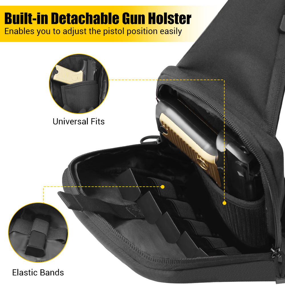 Tactical Pistol Gun Bag Concea - Edc Carry Gun recensione e prezzo