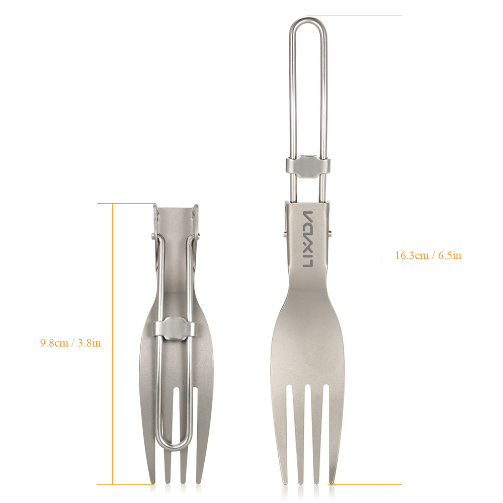 Lixada Titanium Folding Fork U - Edc Everyday Carry Knives recensione e prezzo