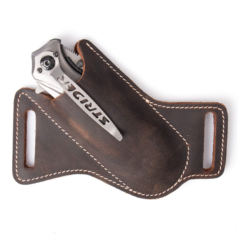 1PC Leather Knives Sheaths Fol - Edc Everyday Carry Knives recensione e prezzo
