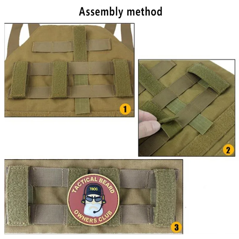 4PCS Molle Strip Adapter Vest  - Edc Carry Card recensione e prezzo
