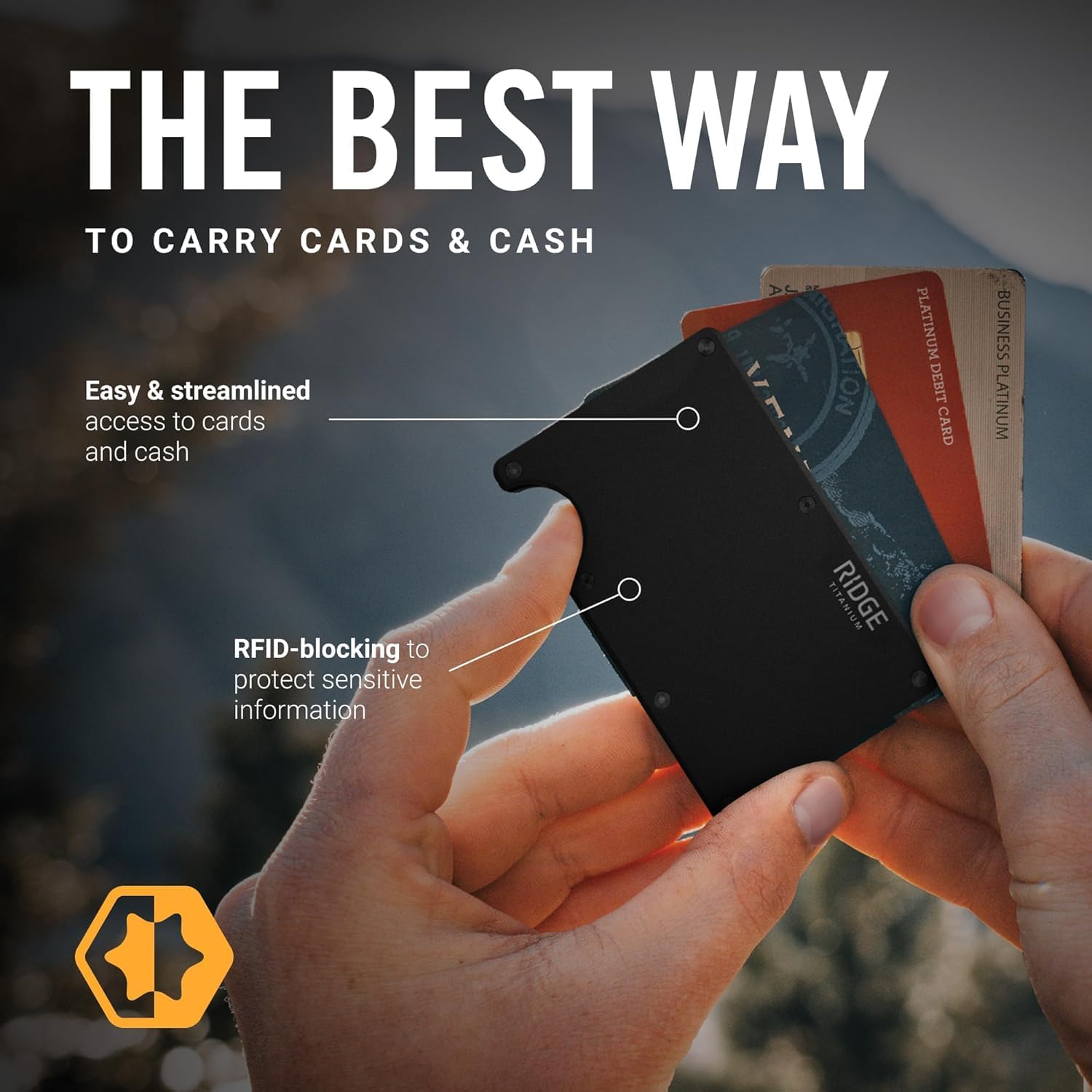 The Ridge Wallet for Men, RFID - Wallet Slim Titanium recensione e prezzo
