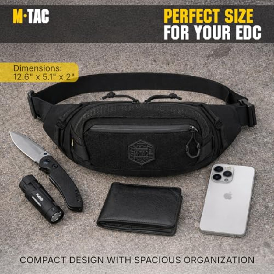 Military Tactical Mens Fanny P - Edc Carry Bag For Men recensione e prezzo