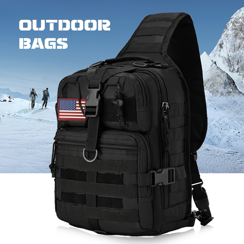 1pc 6.6gal Tactical Sling Back - Edc Carry Bag For Men recensione e prezzo