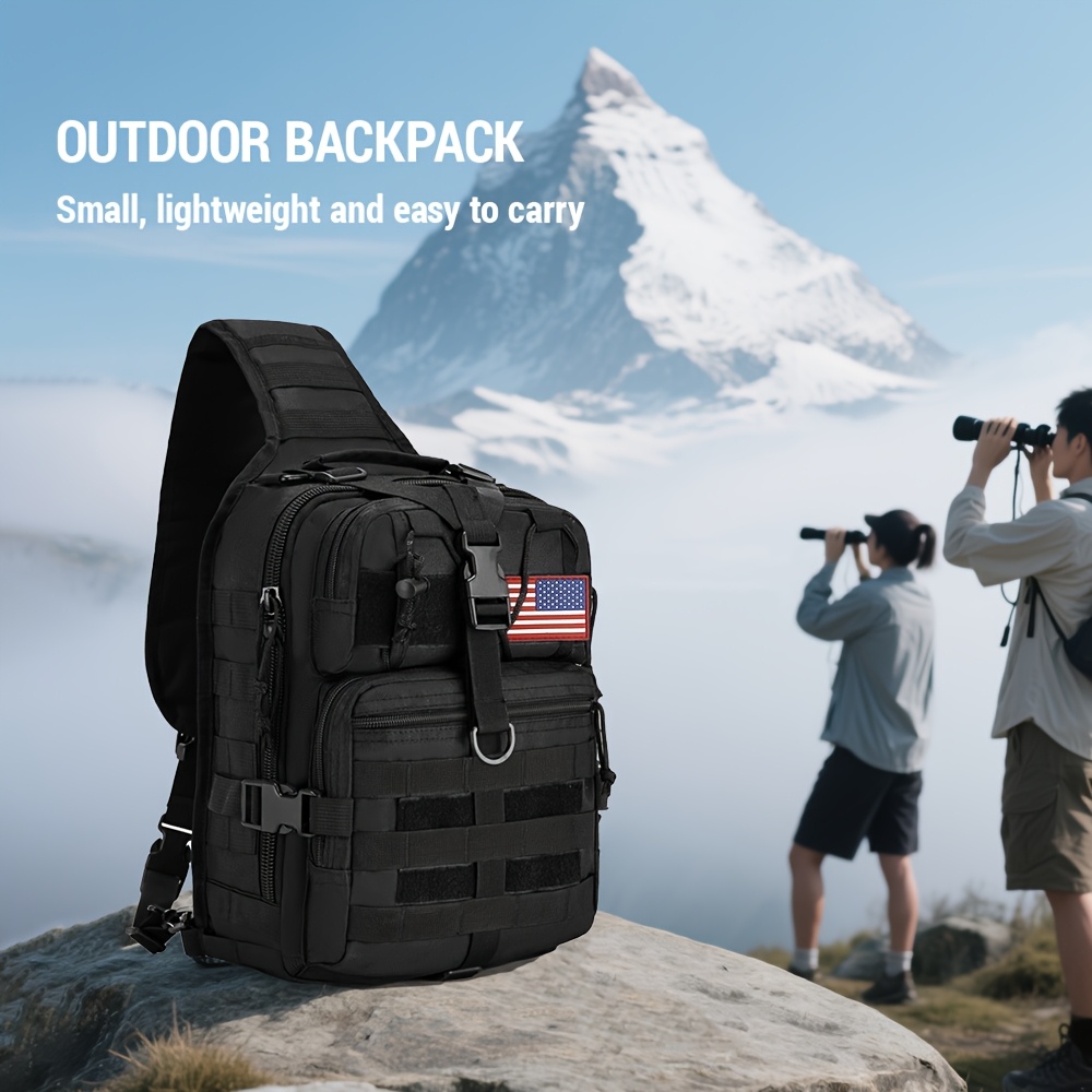 1pc 6.6gal Tactical Sling Back - Edc Carry Bag For Men recensione e prezzo