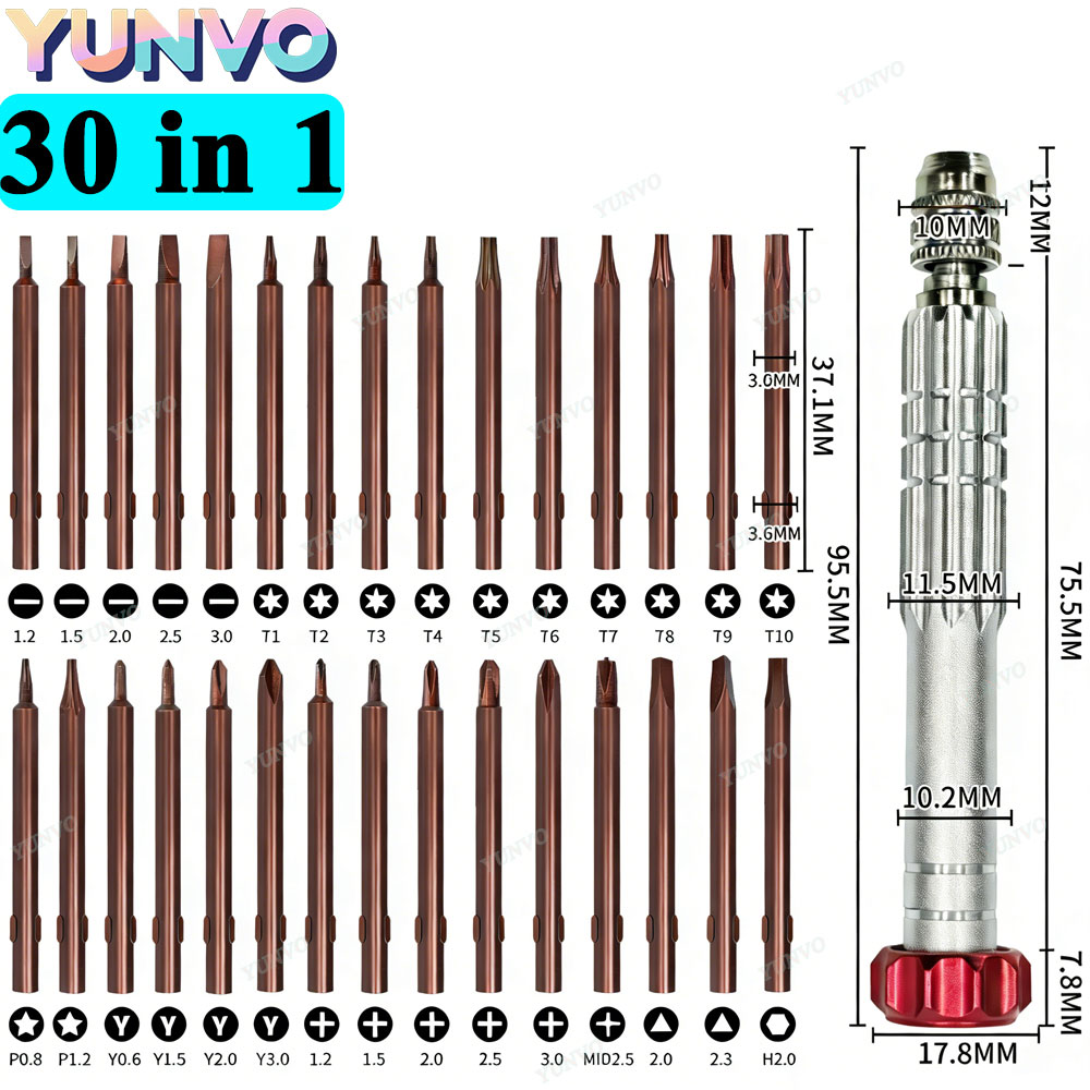 30 in 1 Magnetic Precision Scr - Micro Screwdriver Kit recensione e prezzo