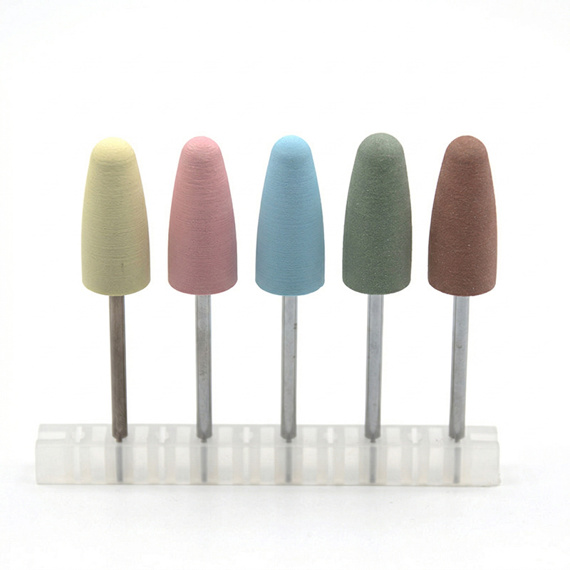5Pcs/Set Silicone Nail Drill B - Nail File Titanium recensione e prezzo