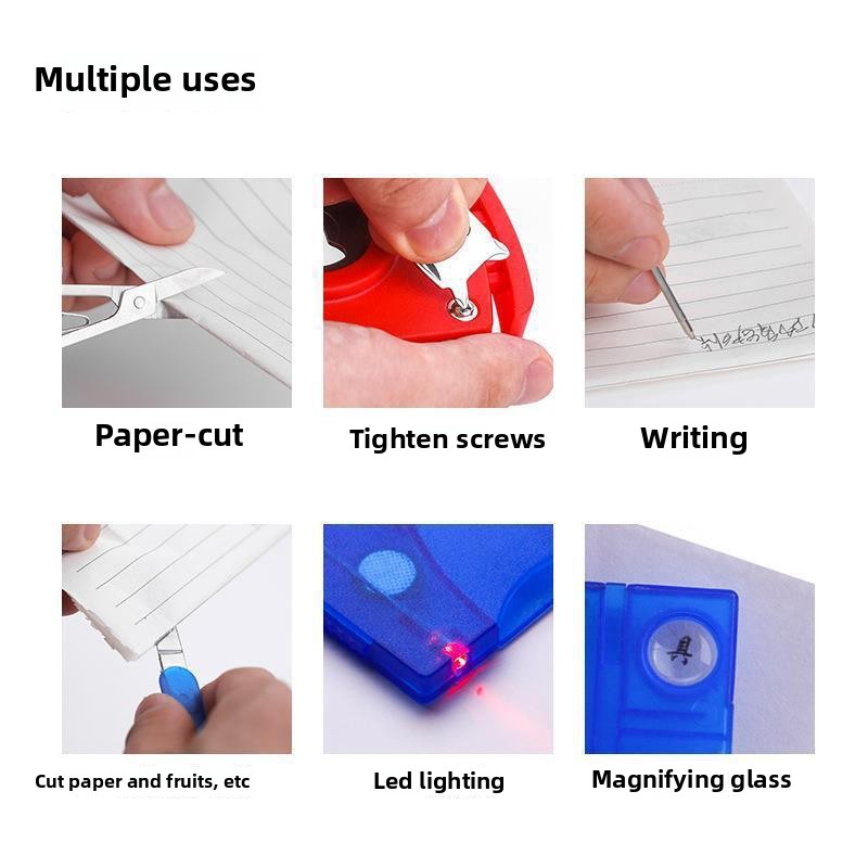 12 In 1 Pocket Credit Card Por - Multitool Credit Card recensione e prezzo
