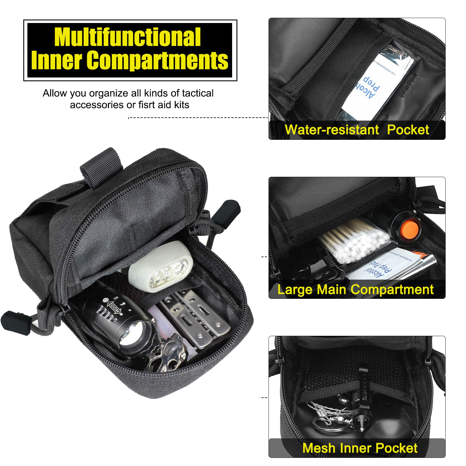 Tactical Molle Pouch Waist Bag - Edc Carry Box recensione e prezzo