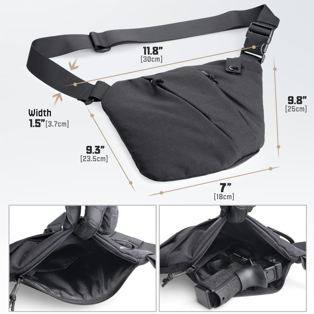 Tactical Concealed Gun Carry B - Edc Carry Gun recensione e prezzo