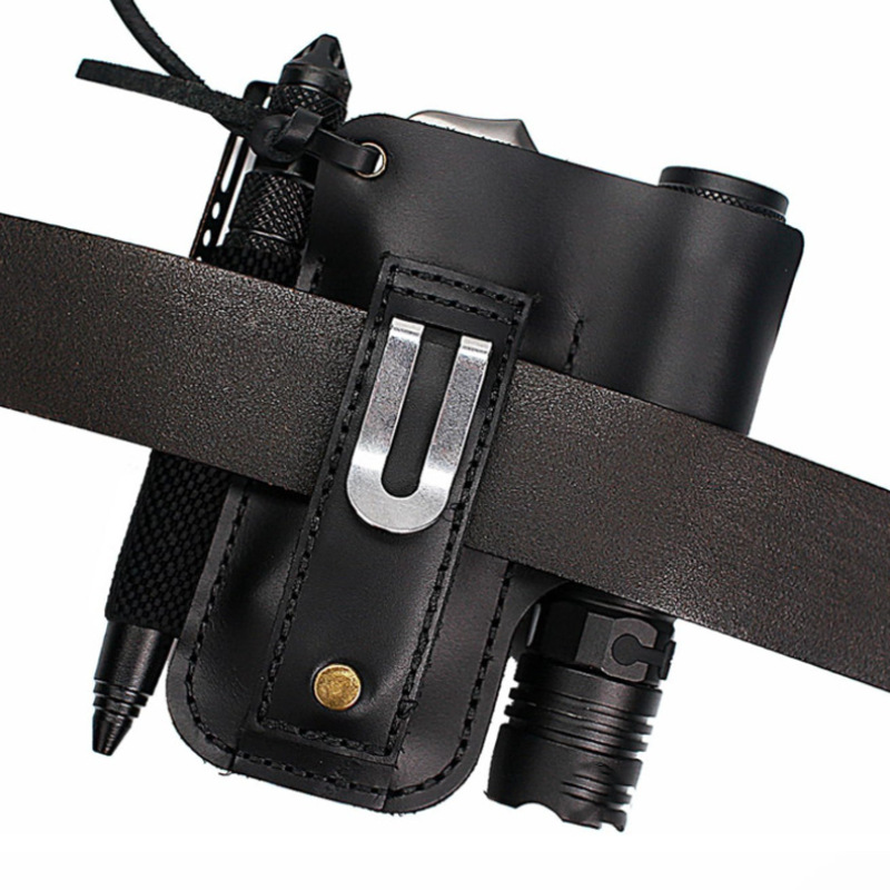 EDC Leather Flashlight Tool Ho - Edc Carry Box recensione e prezzo