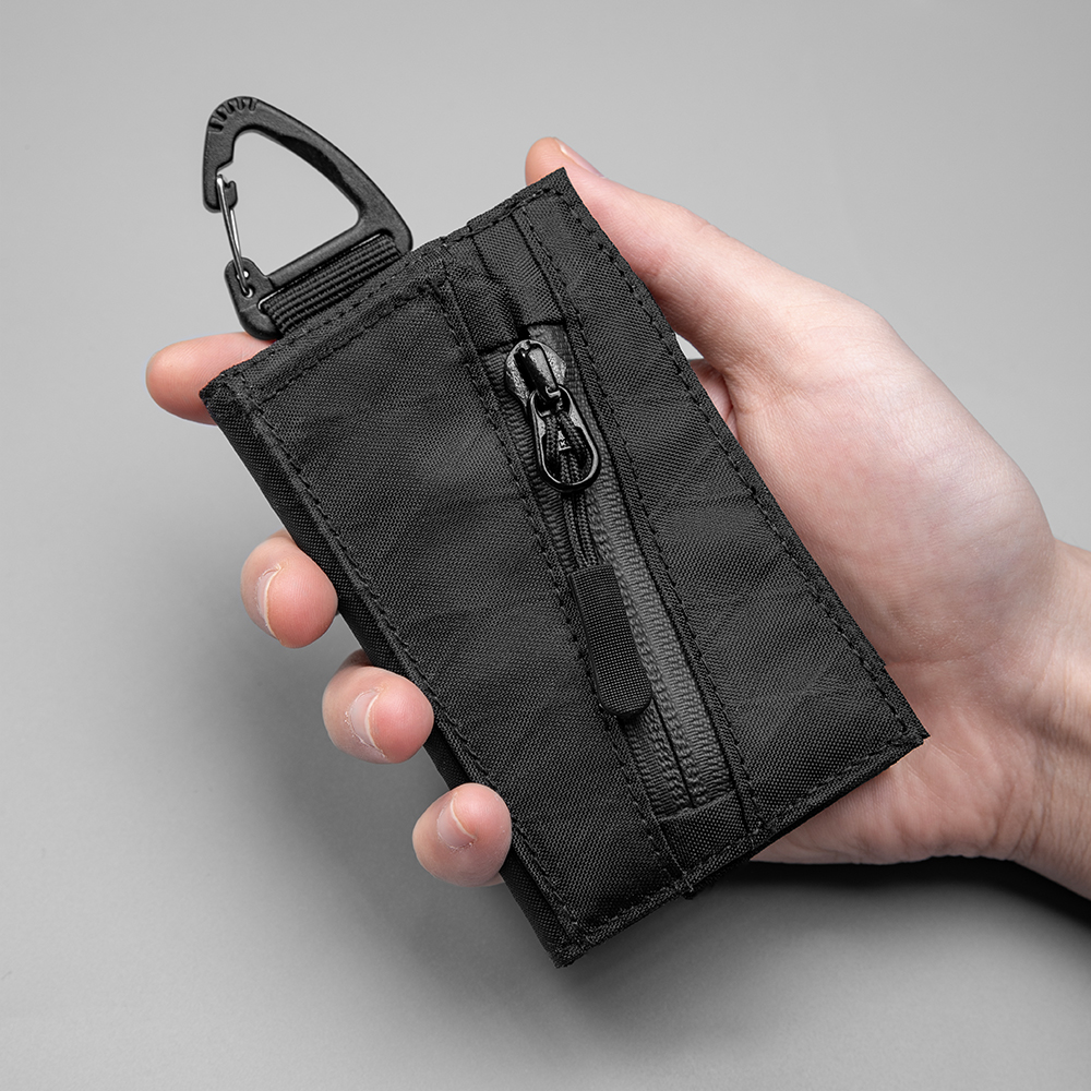 Trifold Wallet with Hook Keych - Edc Carry Card recensione e prezzo