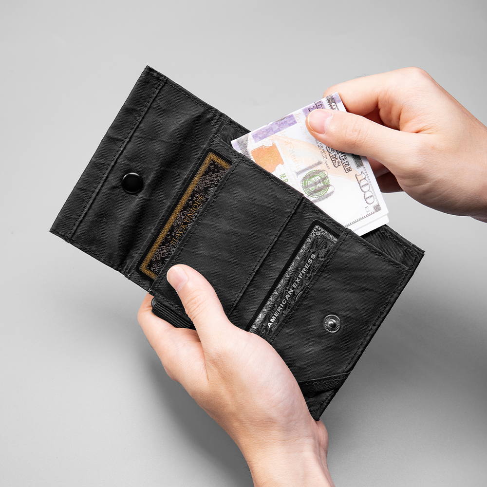 Trifold Wallet with Hook Keych - Edc Carry Card recensione e prezzo