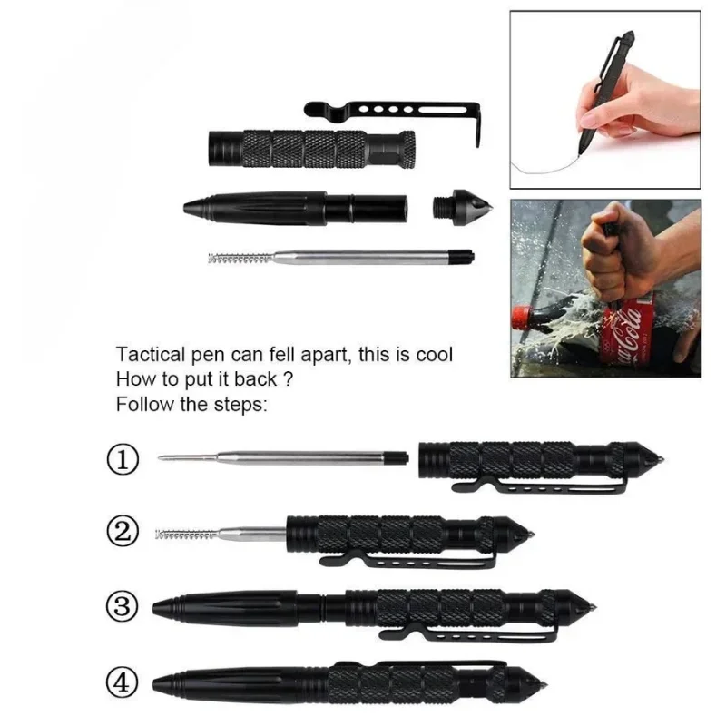 Multifunctional Tactical Pen S - Pen Tactical Glass recensione e prezzo
