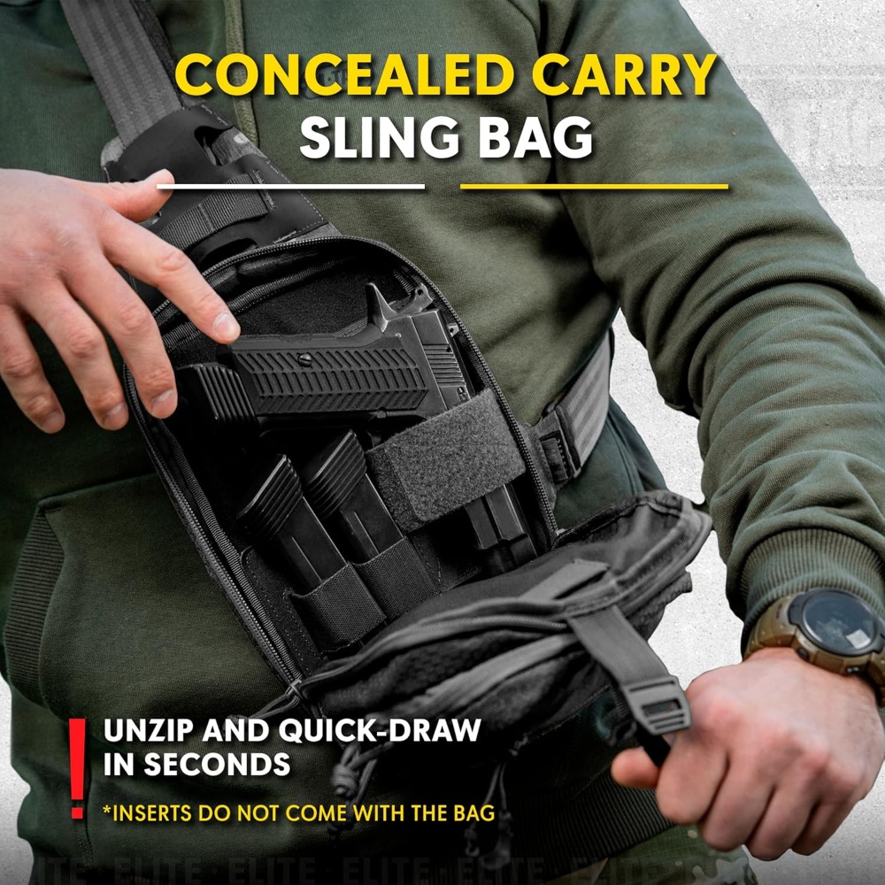 EDC Tactical Sling Bag - Cross - Edc Carry Bag For Men recensione e prezzo