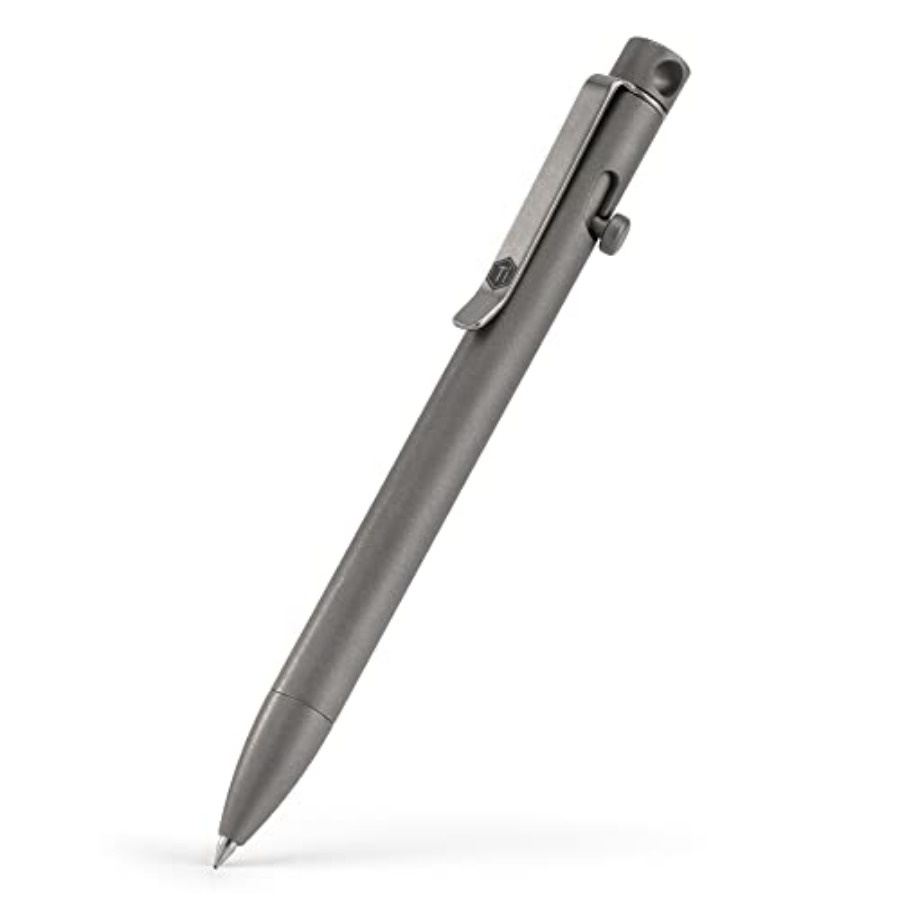 KP01SW Bolt Action EDC Pen wit - Edc Carry Pen recensione e prezzo