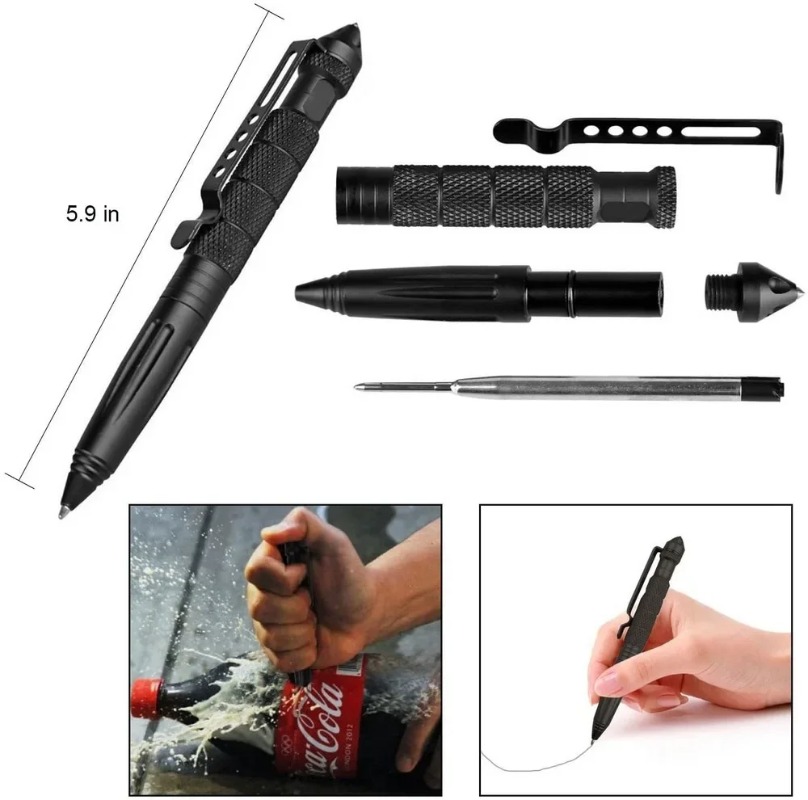 Military Tactical Pen Aluminum - Pen Tactical Glass recensione e prezzo