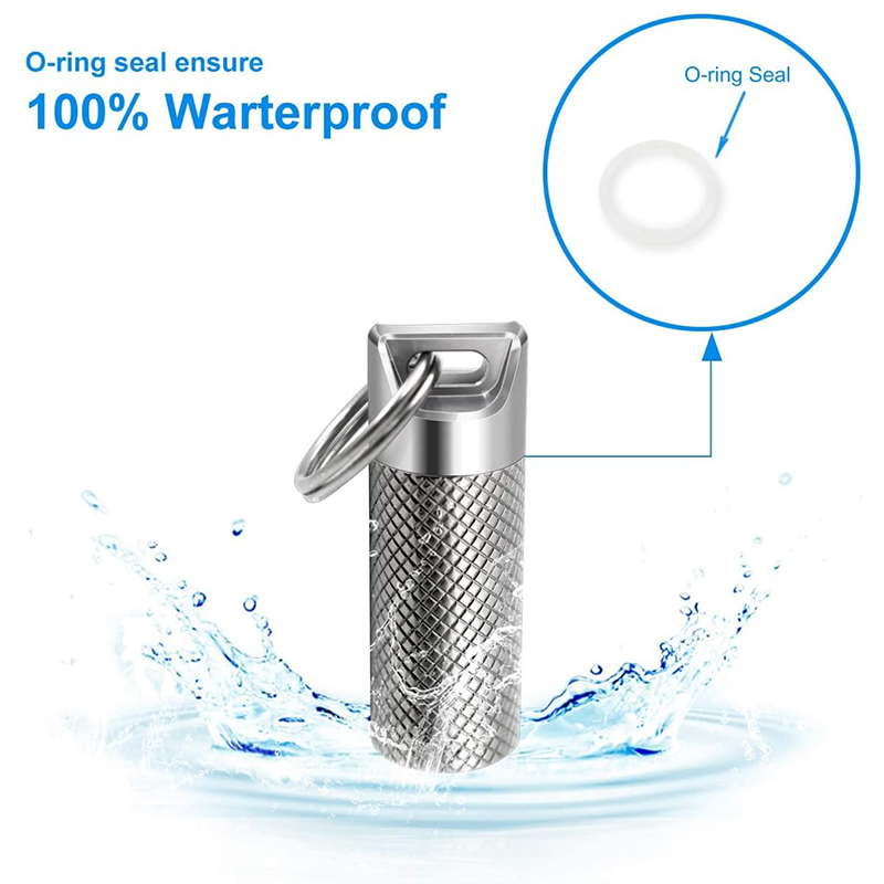 Titanium Alloy Mini Waterproof - Edc Pill Carry recensione e prezzo
