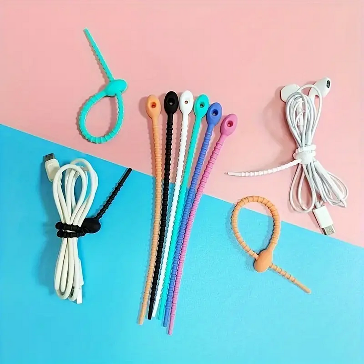 Silicone Reusable Cable Wire O - Gear Tie Reusable recensione e prezzo