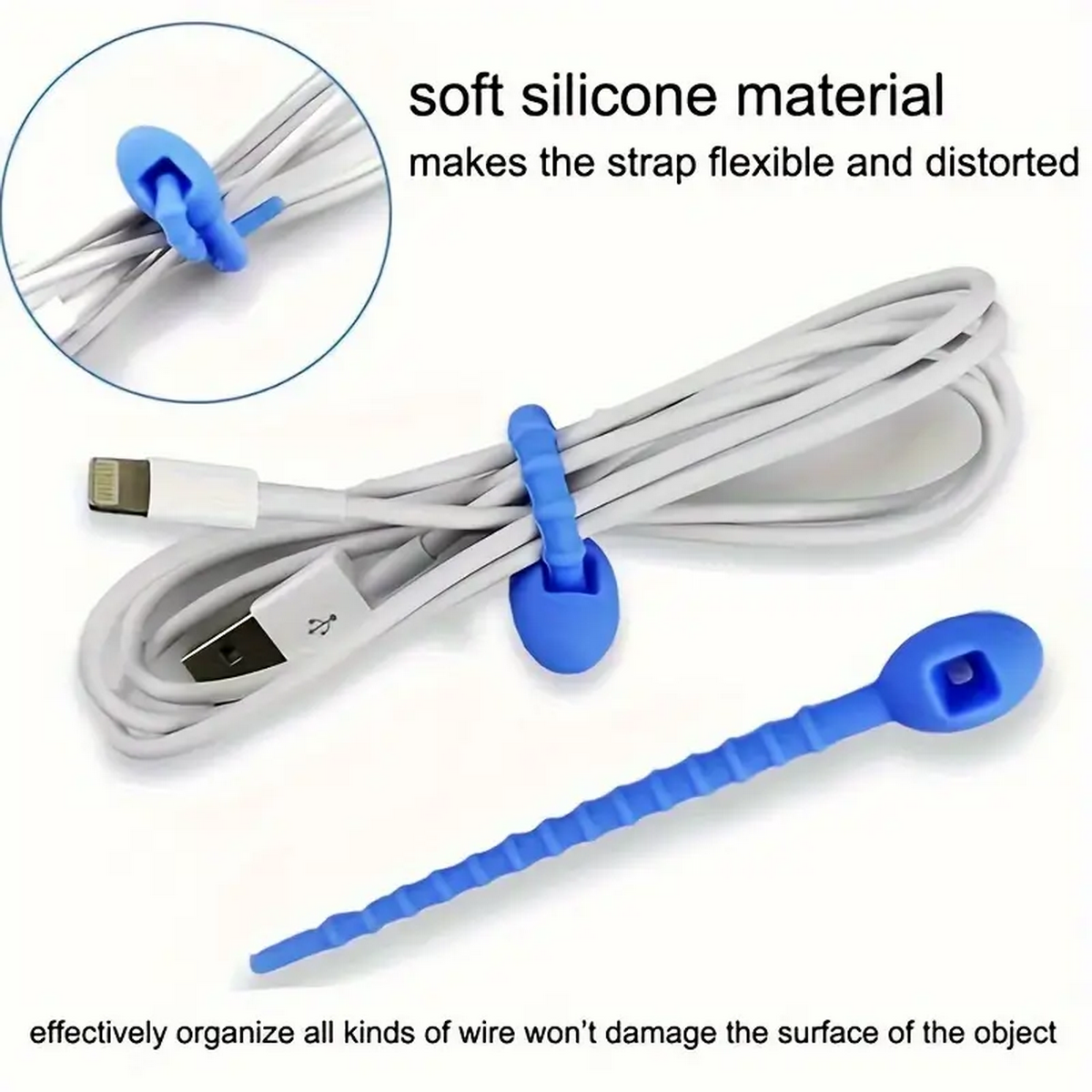 Silicone Reusable Cable Wire O - Gear Tie Reusable recensione e prezzo