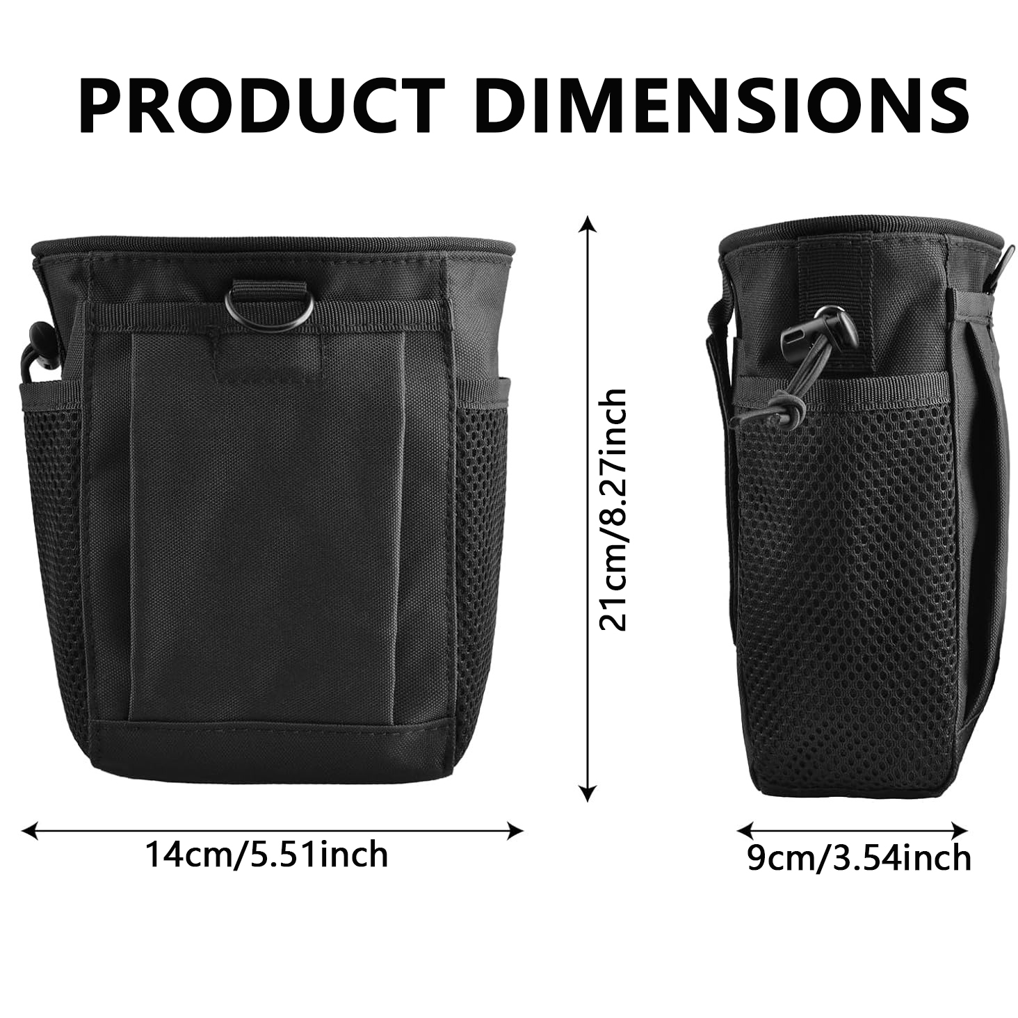 CZHIYAO Durable Molle Dump Pou - Edc Carry Pocket Pouch recensione e prezzo