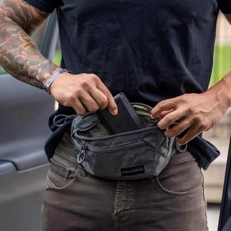 Mens Belt Bag with Adjustable  - Edc Carry Bag For Men recensione e prezzo