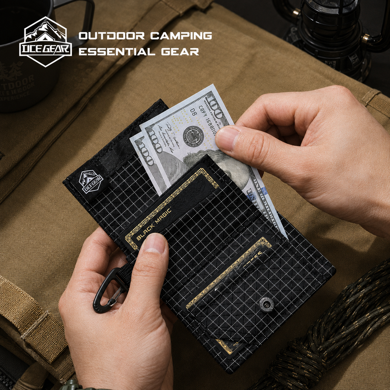 Lightweight Trifold Wallet wit - Edc Carry Card recensione e prezzo