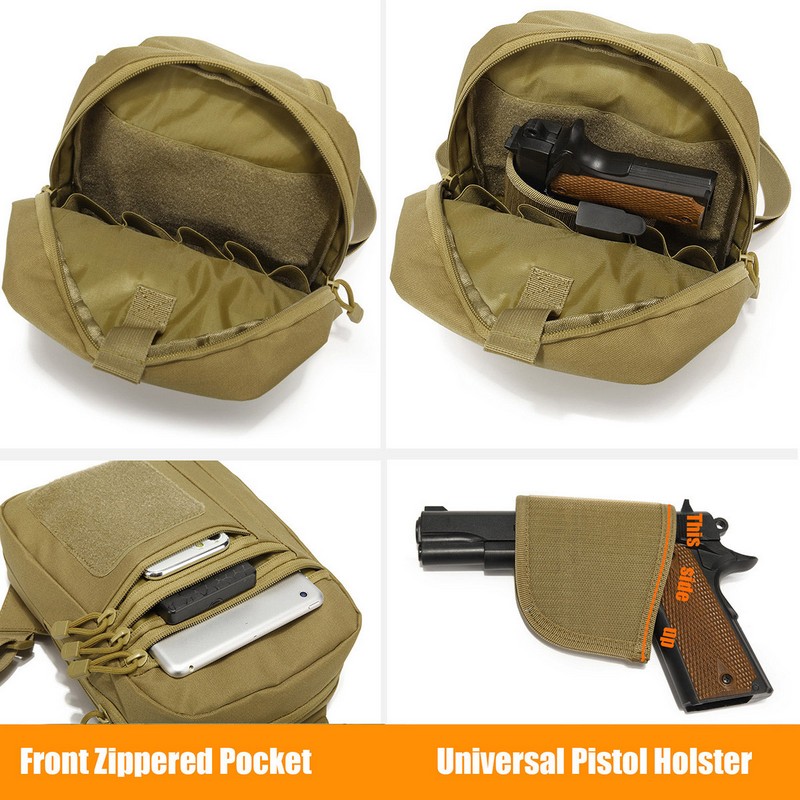 New Tactical Chest Bag Pistol  - Edc Carry Gun recensione e prezzo