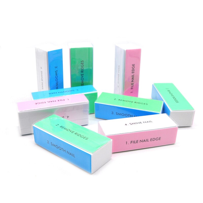 5pcs  Colorful Buffing Block 4 - Nail File Titanium recensione e prezzo