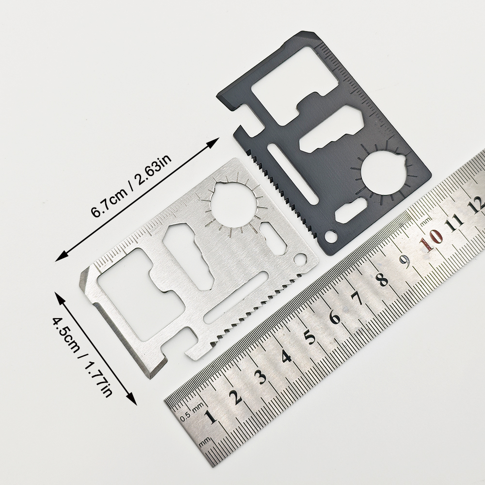 Stainless Steel EDC Pocket Too - Multitool Credit Card recensione e prezzo