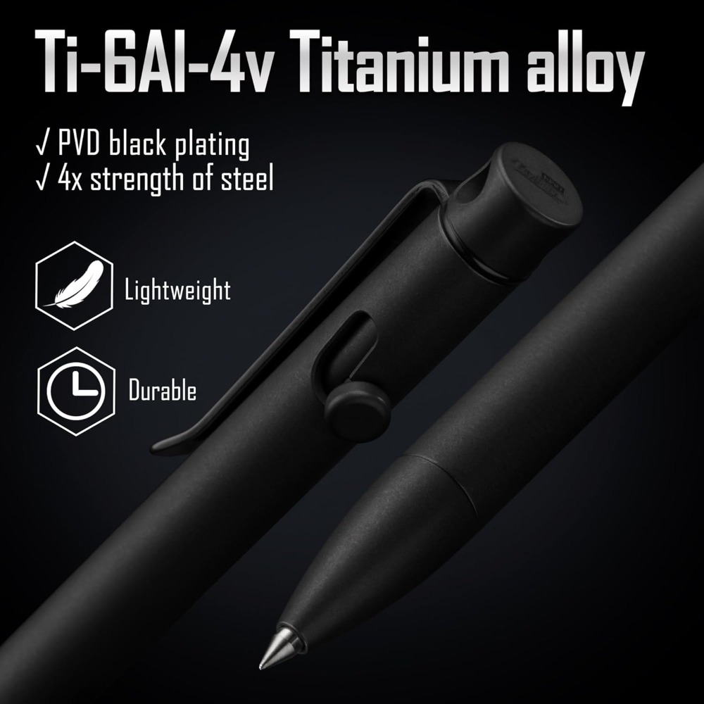 Bolt Action EDC Pen with Clip, - Edc Carry Pen recensione e prezzo
