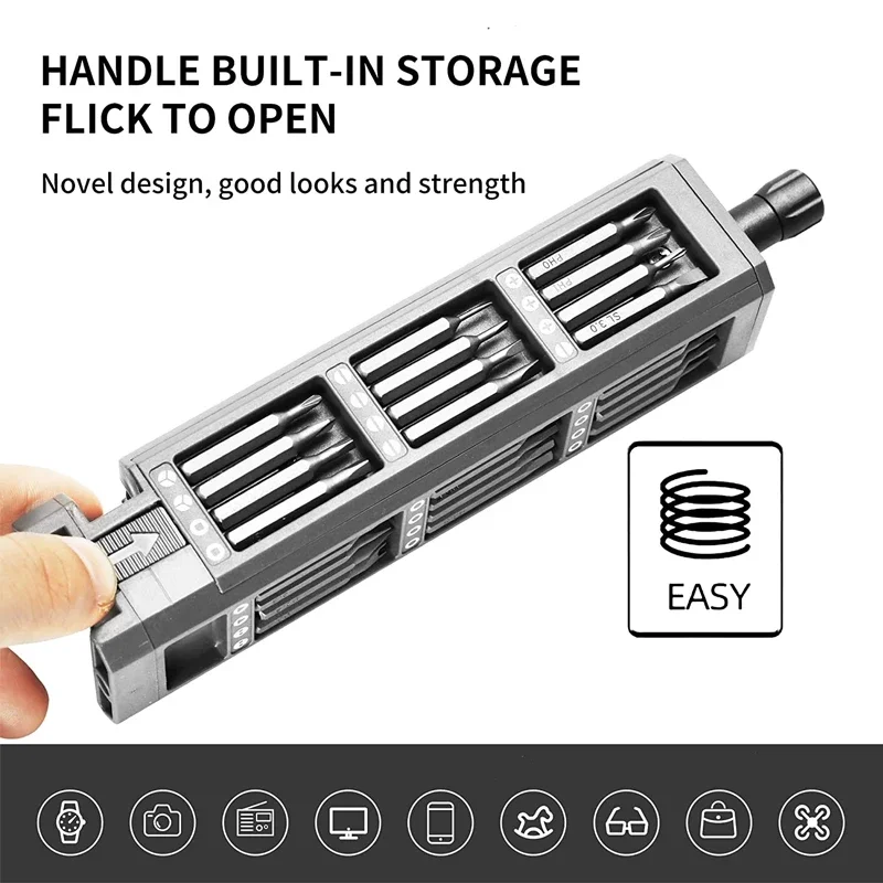 Precision Screwdriver Set 8/25 - Micro Screwdriver Kit recensione e prezzo