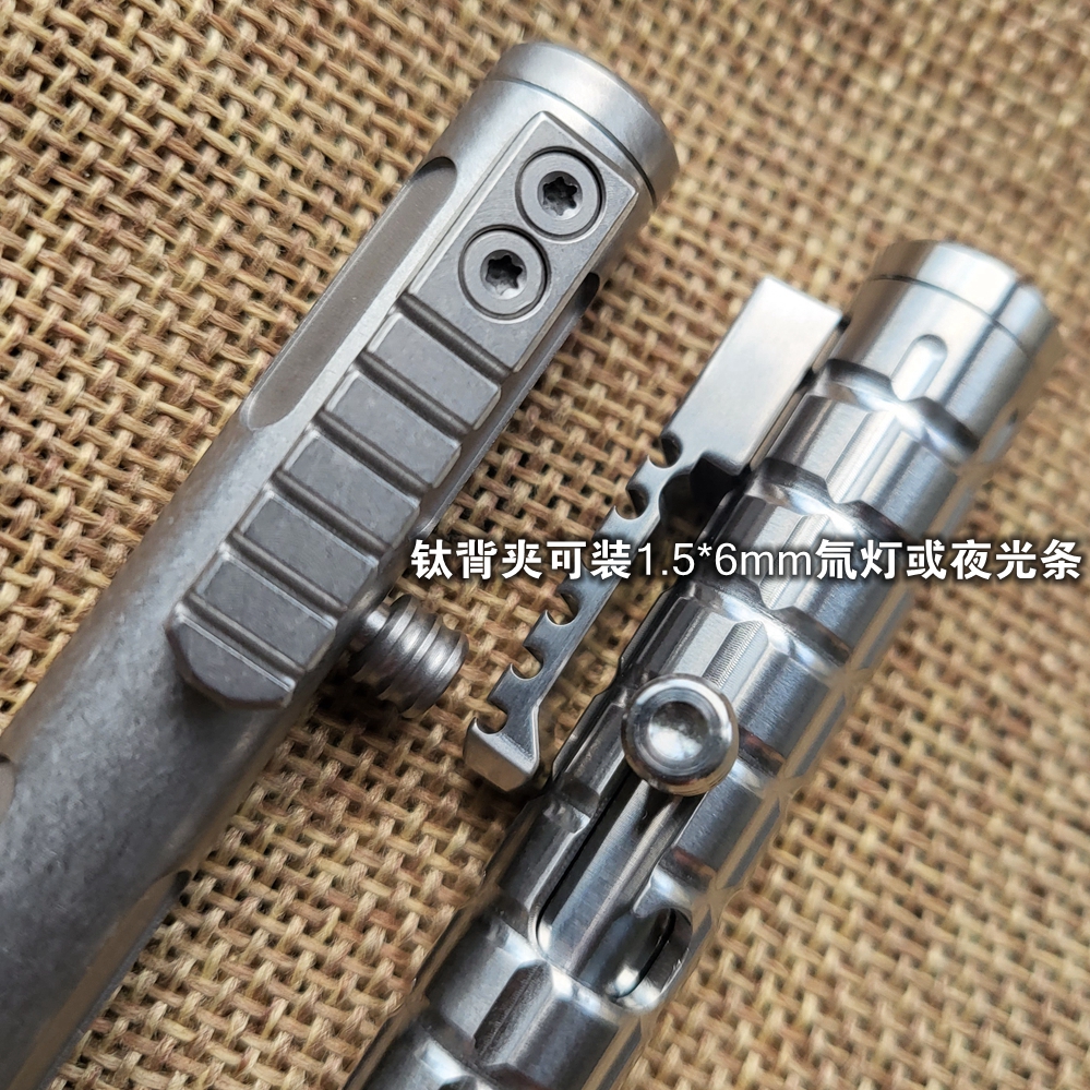 1 Piece Titanium Alloy Bolt Pe - Edc Carry Pen recensione e prezzo
