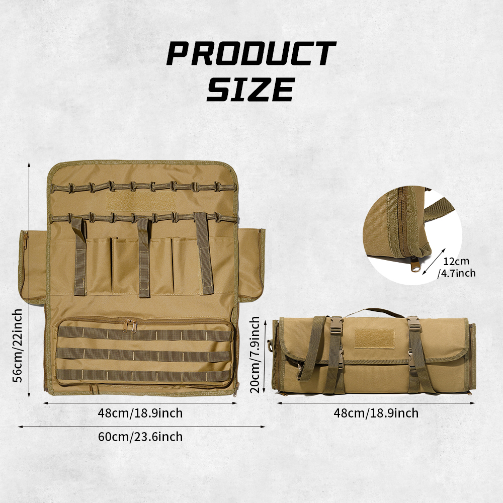 Tactical MOLLE Seat Back Organ - Edc Car Carry recensione e prezzo