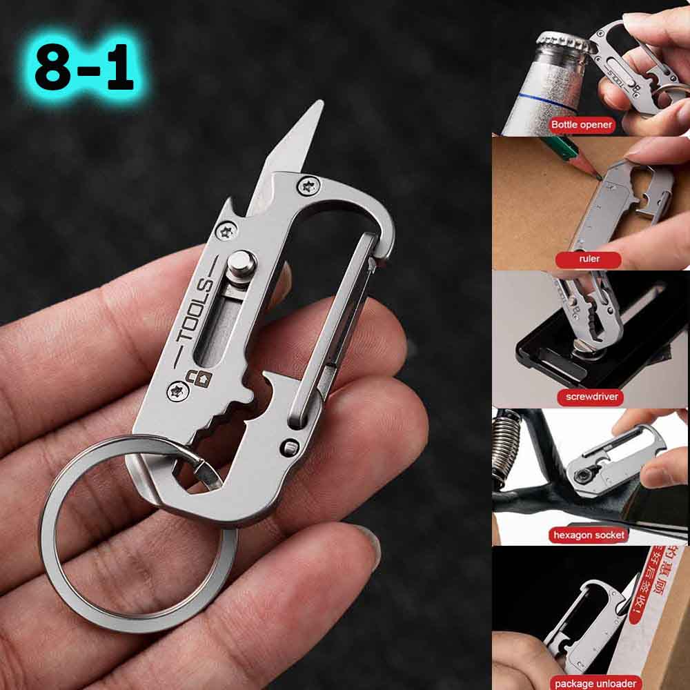 Stainless Steel Key Chain Knif - Multitool Credit Card recensione e prezzo
