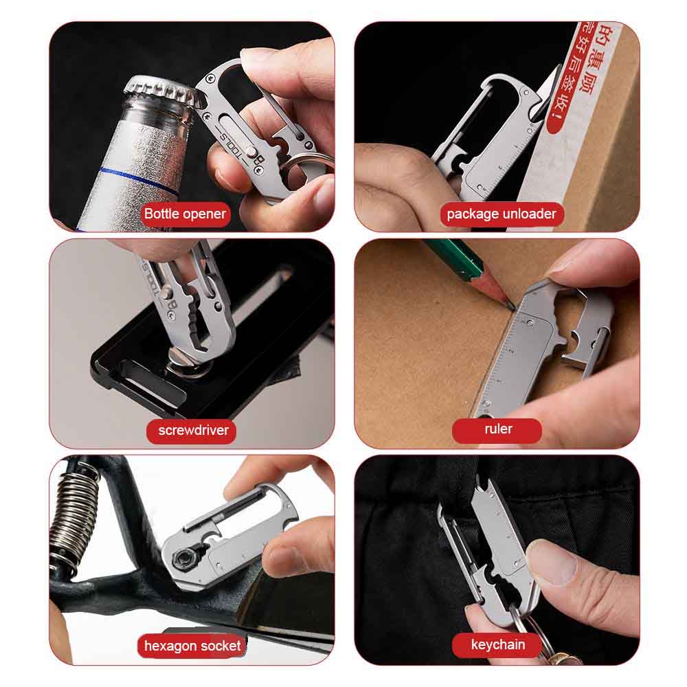 Stainless Steel Key Chain Knif - Multitool Credit Card recensione e prezzo