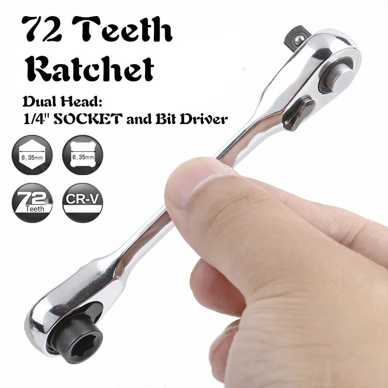 Mini Treble 1/4 Ratchet Wrench - Micro Screwdriver Kit recensione e prezzo