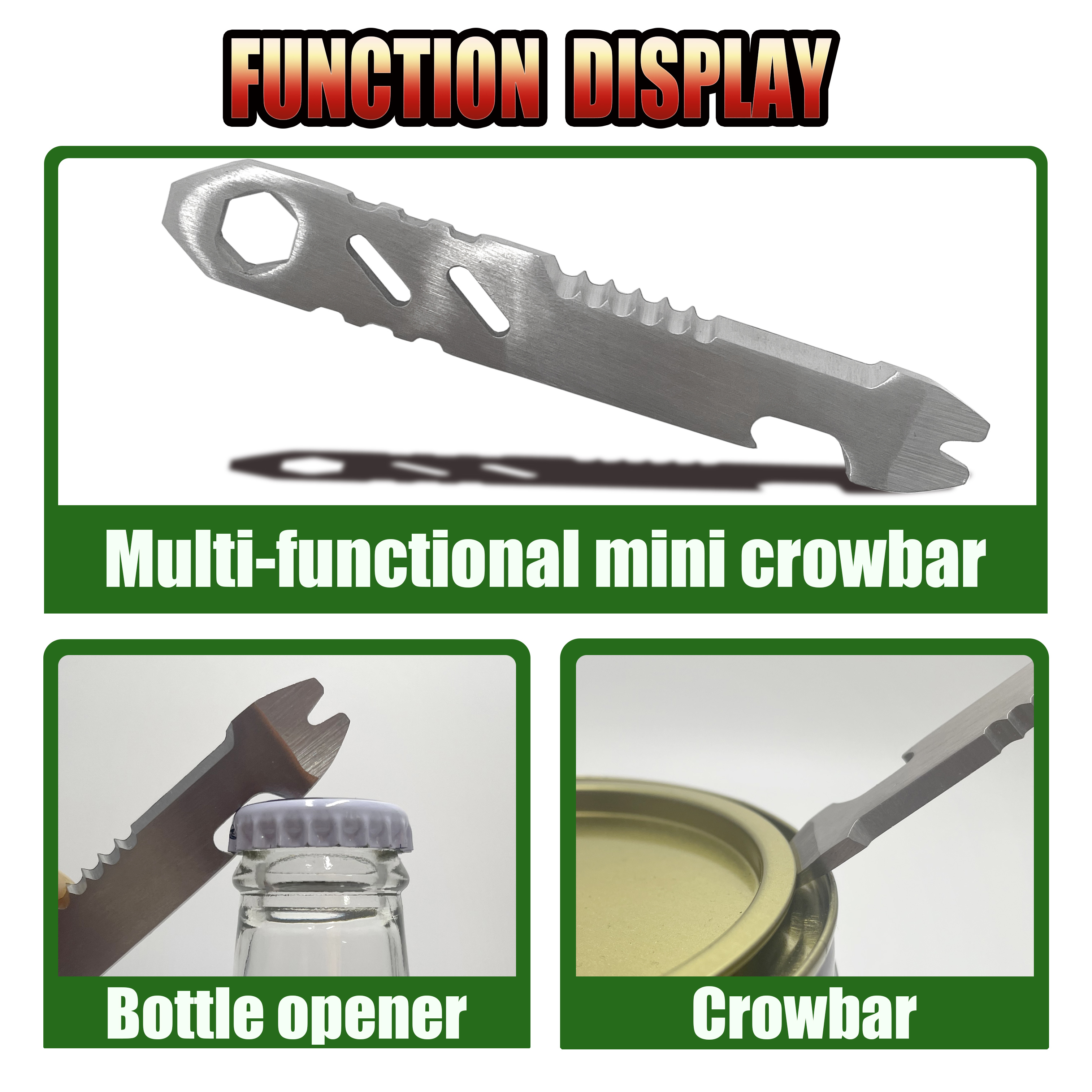 Mighty Bar Pocket Knife & Bott - Everyday Carry (Edc) Knife recensione e prezzo