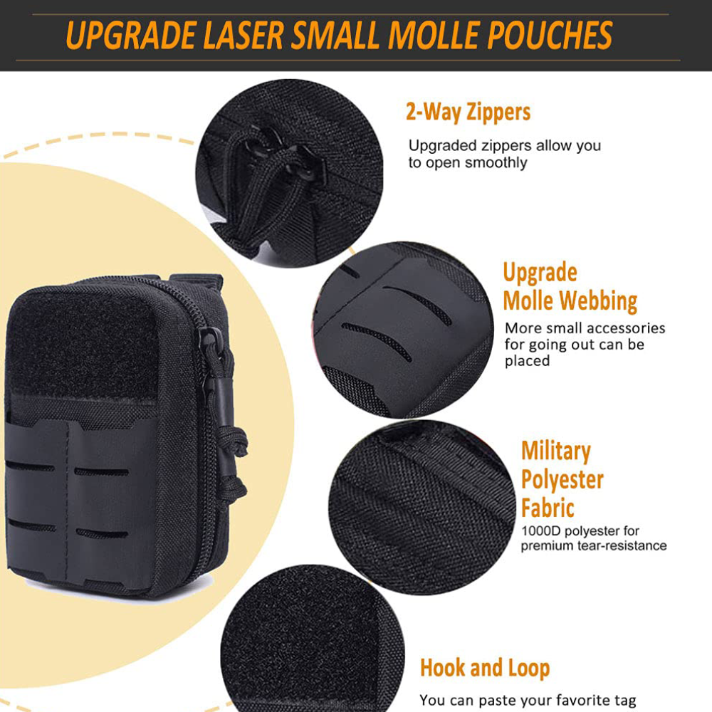 Tactical Mini Belt Pouches, Mu - Edc Carry Box recensione e prezzo